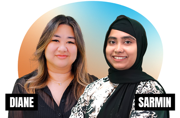 Diane and Sarmin - PLT Customer Engagement Advisor